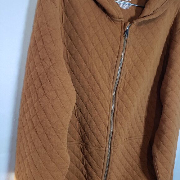 Duluth Trading Co. Hooded zip up sweater size L - Picture 4 of 11